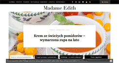 Desktop Screenshot of madameedith.com